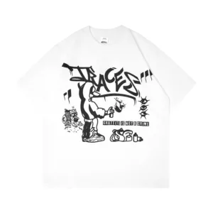 Traces Ever – “G.I.N.A.C ” White Tee