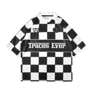 Traces Ever – “BLACK PEARL JERSEY ” BLACK & WHITE